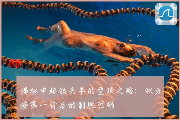 揭秘中超领头羊的登顶之路：积分榜第一背后的制胜密码